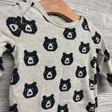 Pj Gown Bear 0-6M