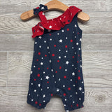 Romper Stars & Ruffles 3-6M