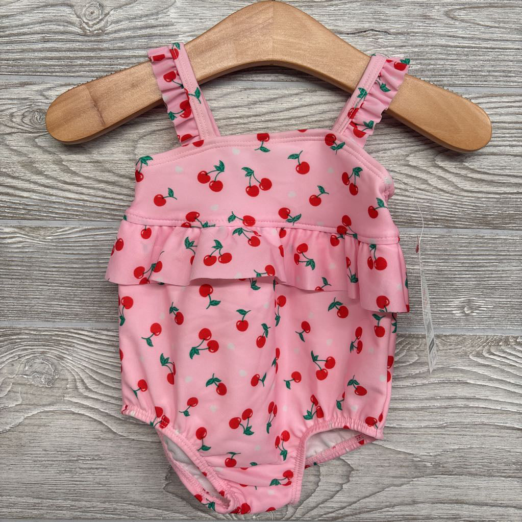 NEW Swimsuit Cherries 3-6M