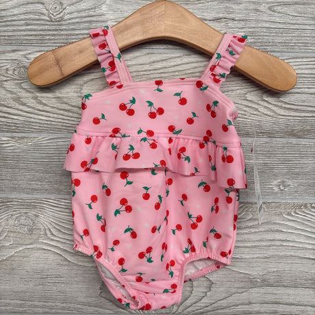 NEW Swimsuit Cherries 3-6M