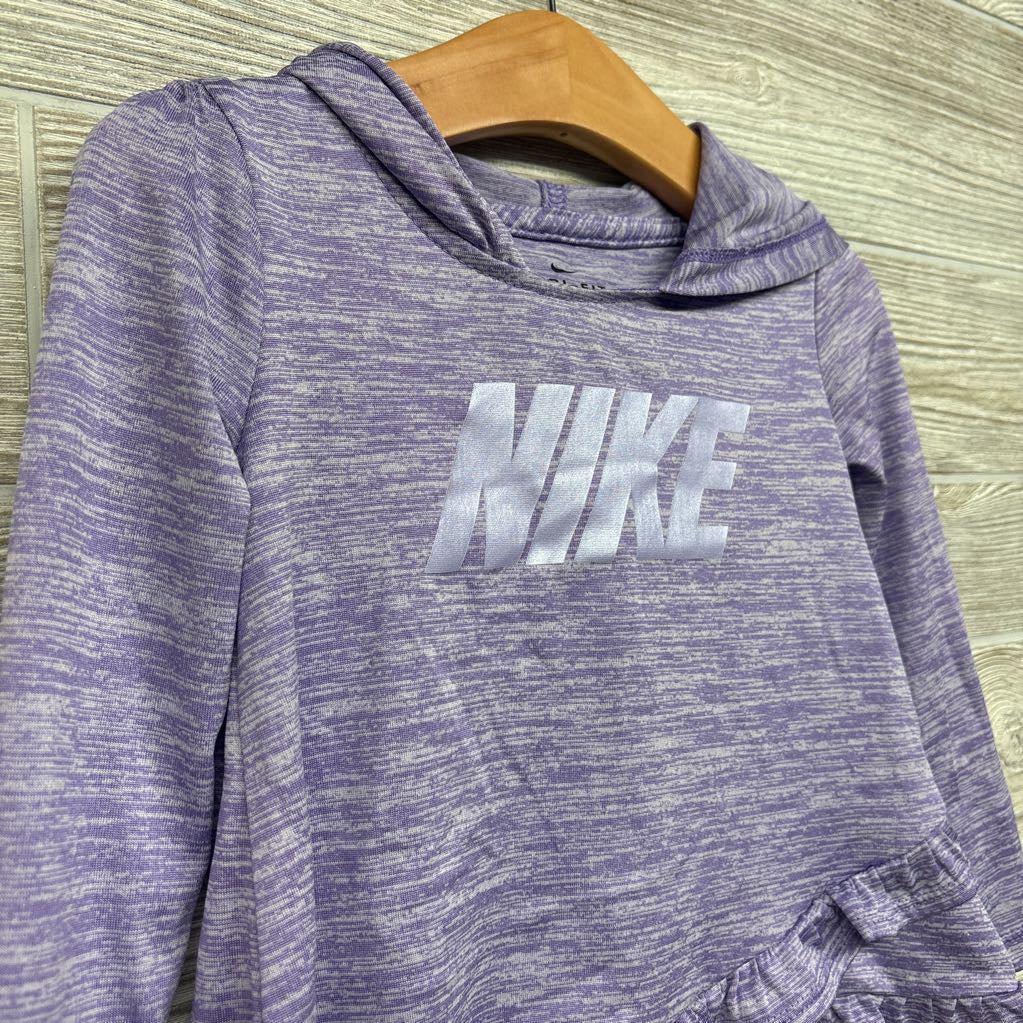 LS Active Shirt W/ Hood Logo 2t