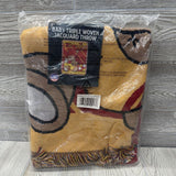 NEW Jaquard Throw Iowa State