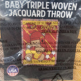 NEW Jaquard Throw Iowa State