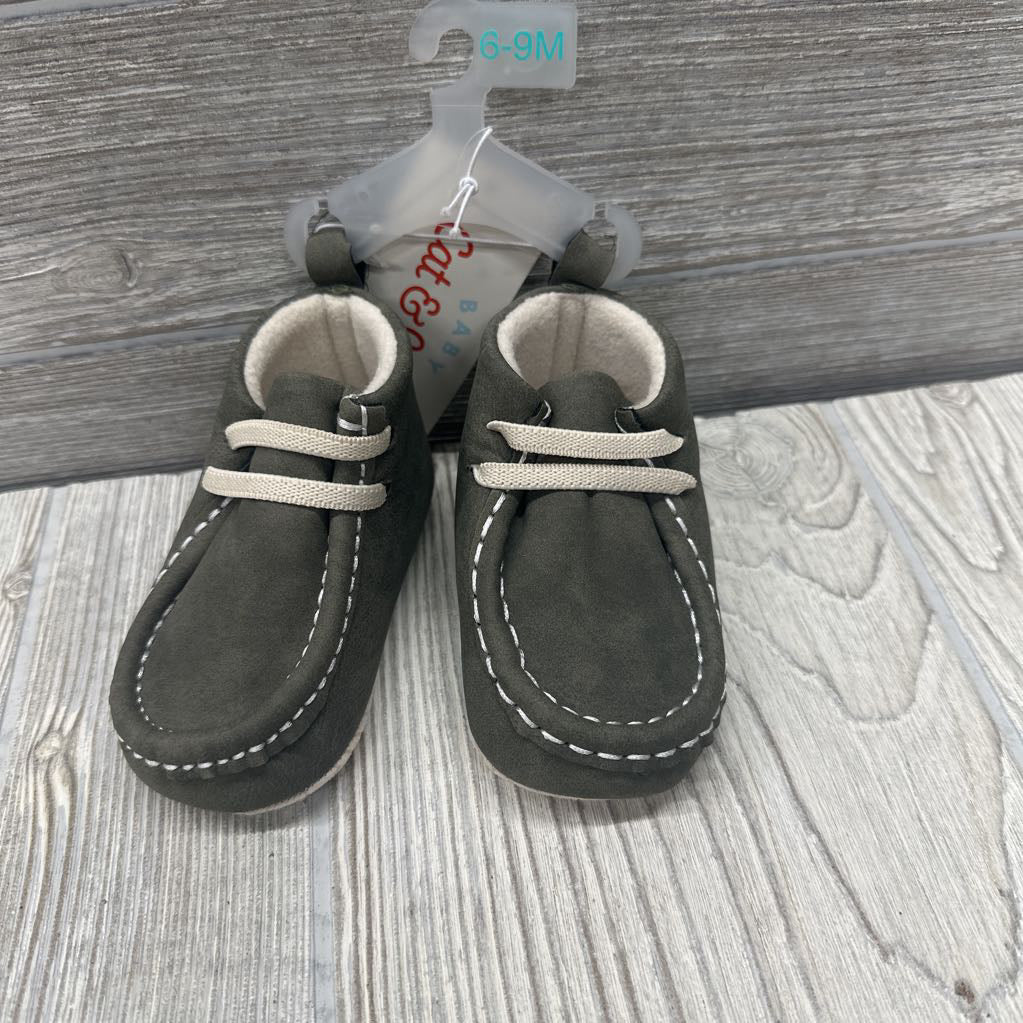 NEW Soft Sole High Shoes 6-9M