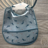 NEW 3 Pk Pocket Bibs