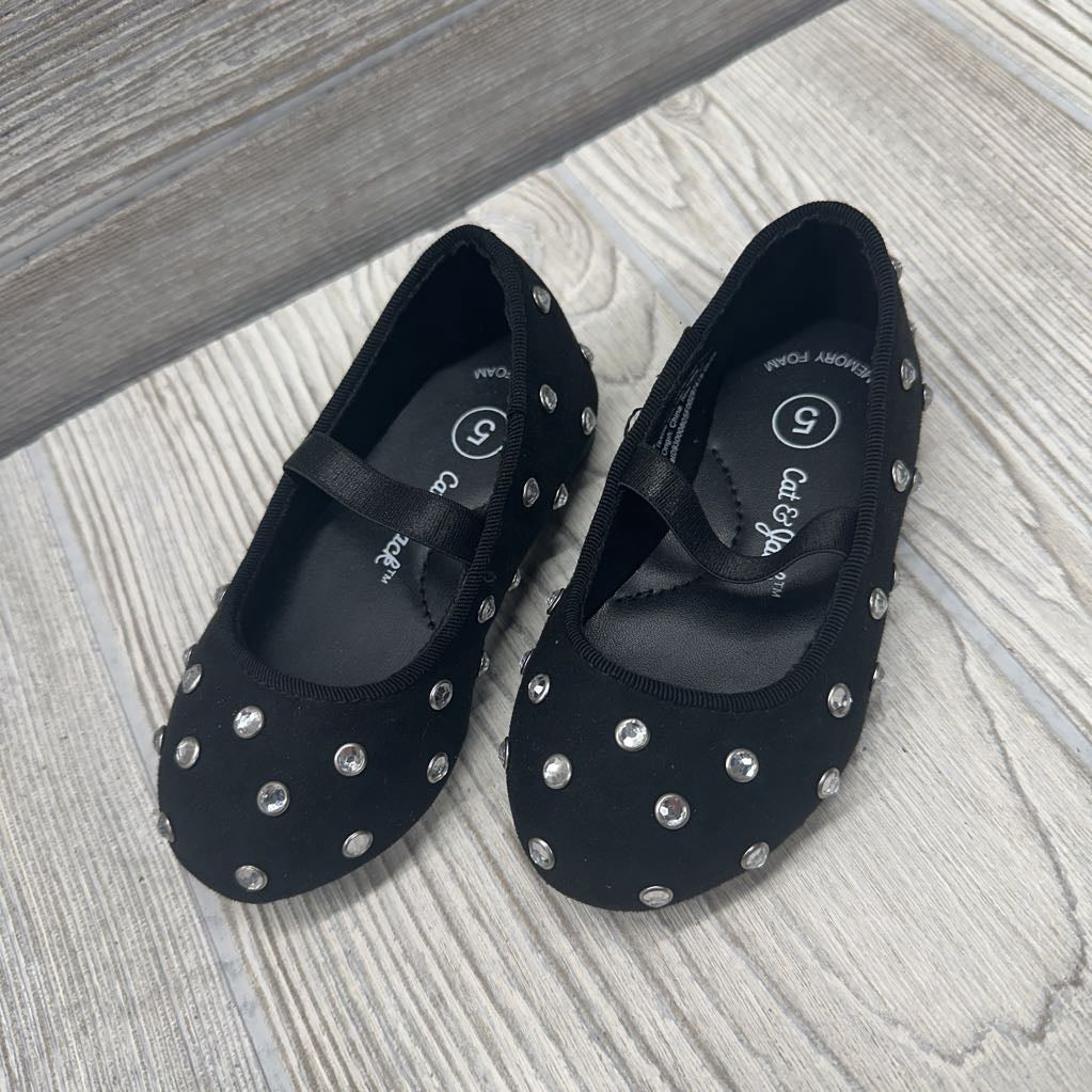 Rhinestone Mary Jane Shoes 5c