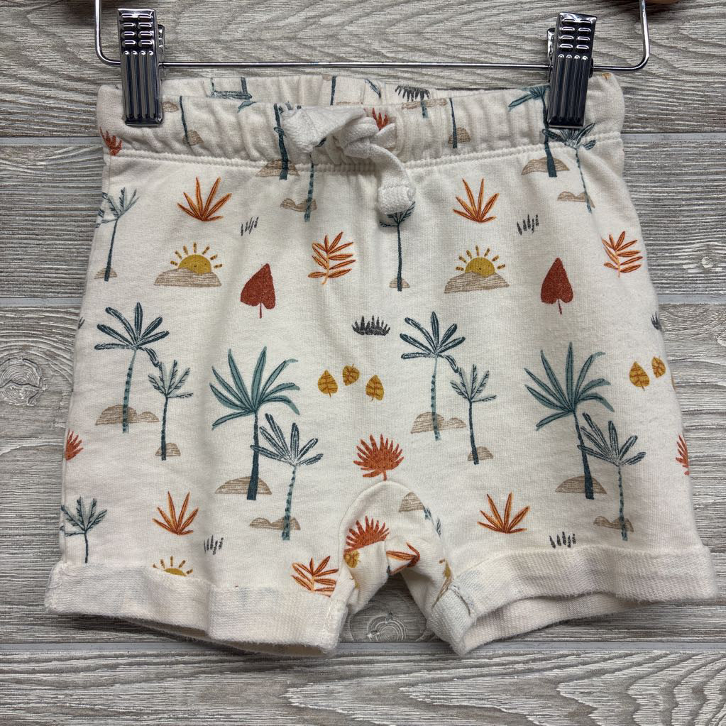 French Terry Harem Shorts Palm Trees Suns 2T