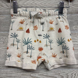 French Terry Harem Shorts Palm Trees Suns 2T