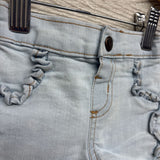 Denim Shorts Ruffle Pockets 3-6M