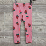 Ribbed Leggings Strawberries 18-24M