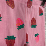 Ribbed Leggings Strawberries 18-24M