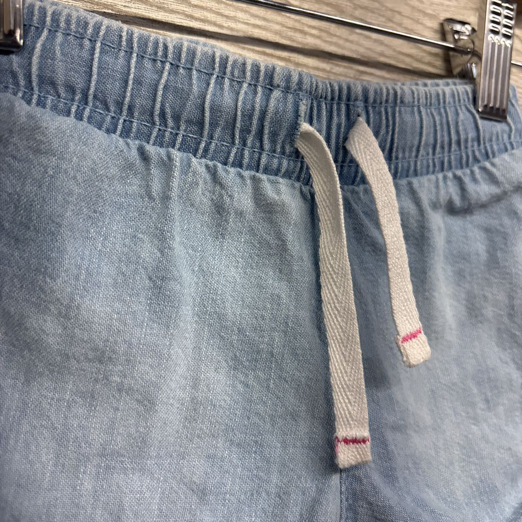 Chambray Drawstring Shorts 12M