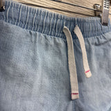 Chambray Drawstring Shorts 12M
