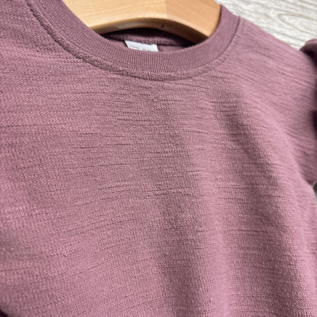 French Terry Ruffle Crewneck & Ribbed Leggings Dots 3M