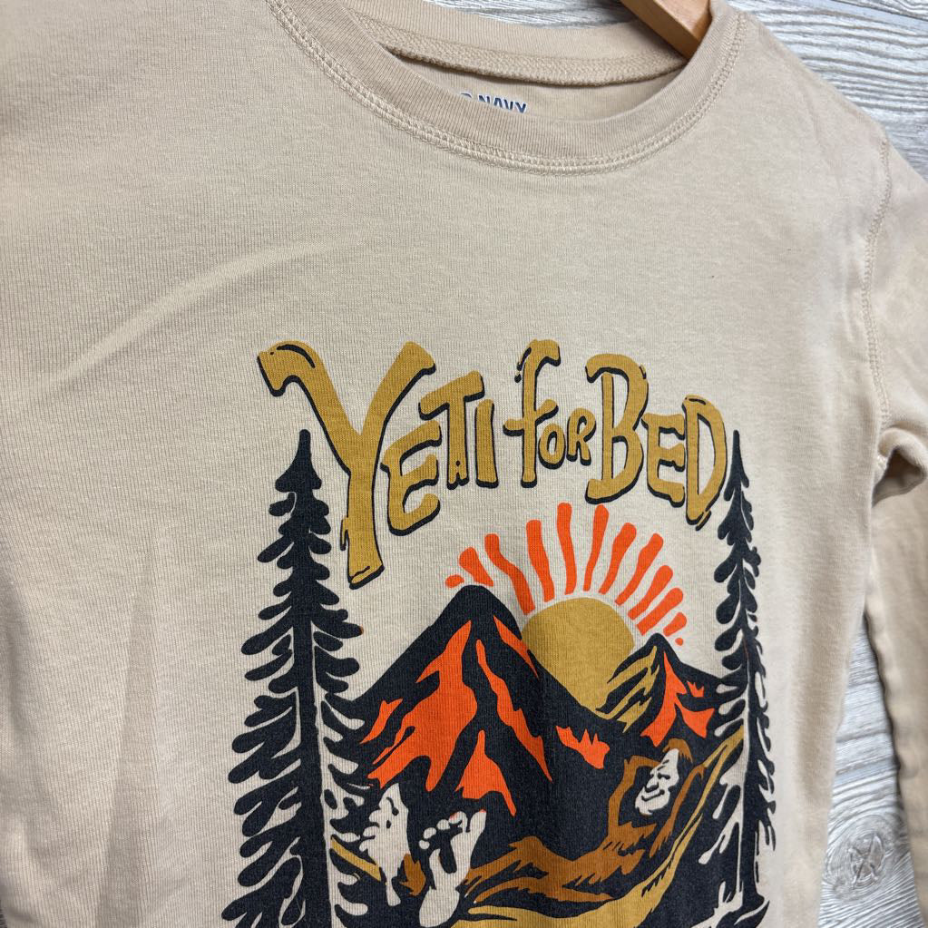 2 Pc LS PJs Yeti For Bed 10