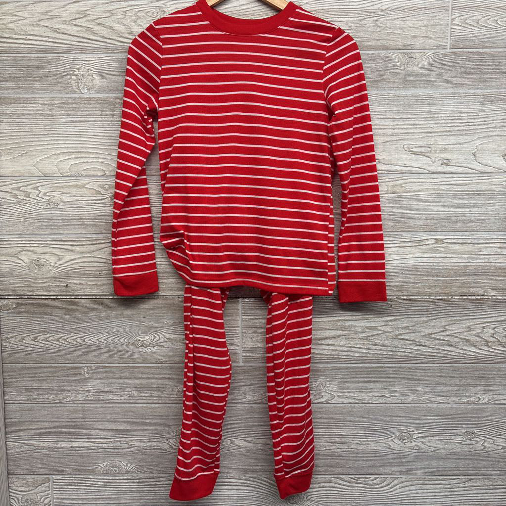 2 Pc LS PJs Stripes 10-12