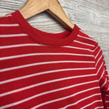 2 Pc LS PJs Stripes 10-12