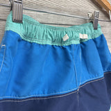 Drawstring Swim Trunks Colorblock 6-7