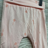 Fold Over Bamboo Pants Kites 0-3M
