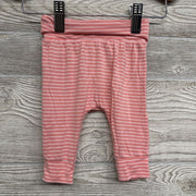 Fold Over Bamboo Pants Stripes 0-3M