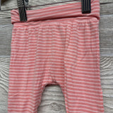 Fold Over Bamboo Pants Stripes 0-3M