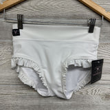 NEW Puff Sleeve Eyelet Dance Top & Ruffle Trim Bottoms 10-12