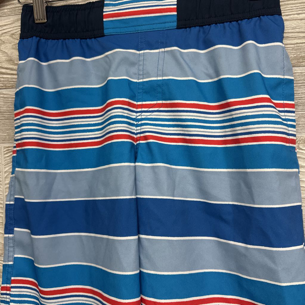 Swim Trunks Stripes 10-12