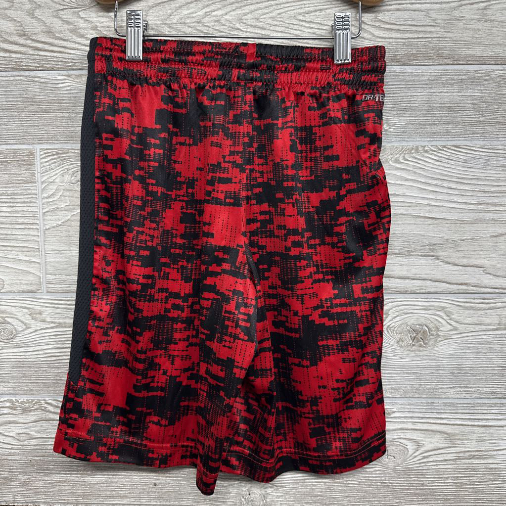 Active Shorts Printed Side Stripe 10-12