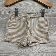 Linen Blend Shorts Stripes 2T