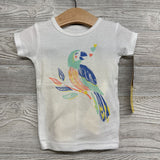 NEW 2 Pc PJs Parrot Hearts Stripes 12M