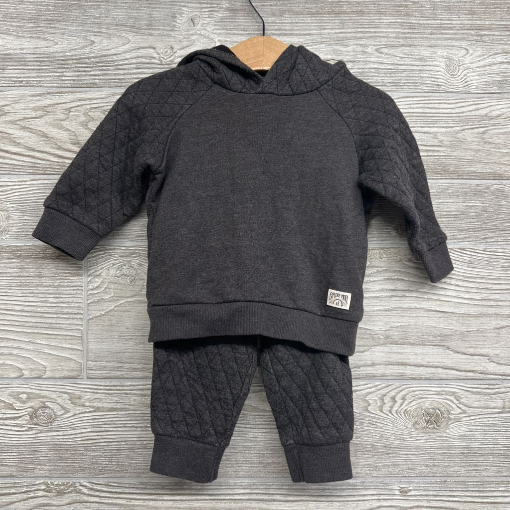 Quilted Hoodie & Joggers 9M