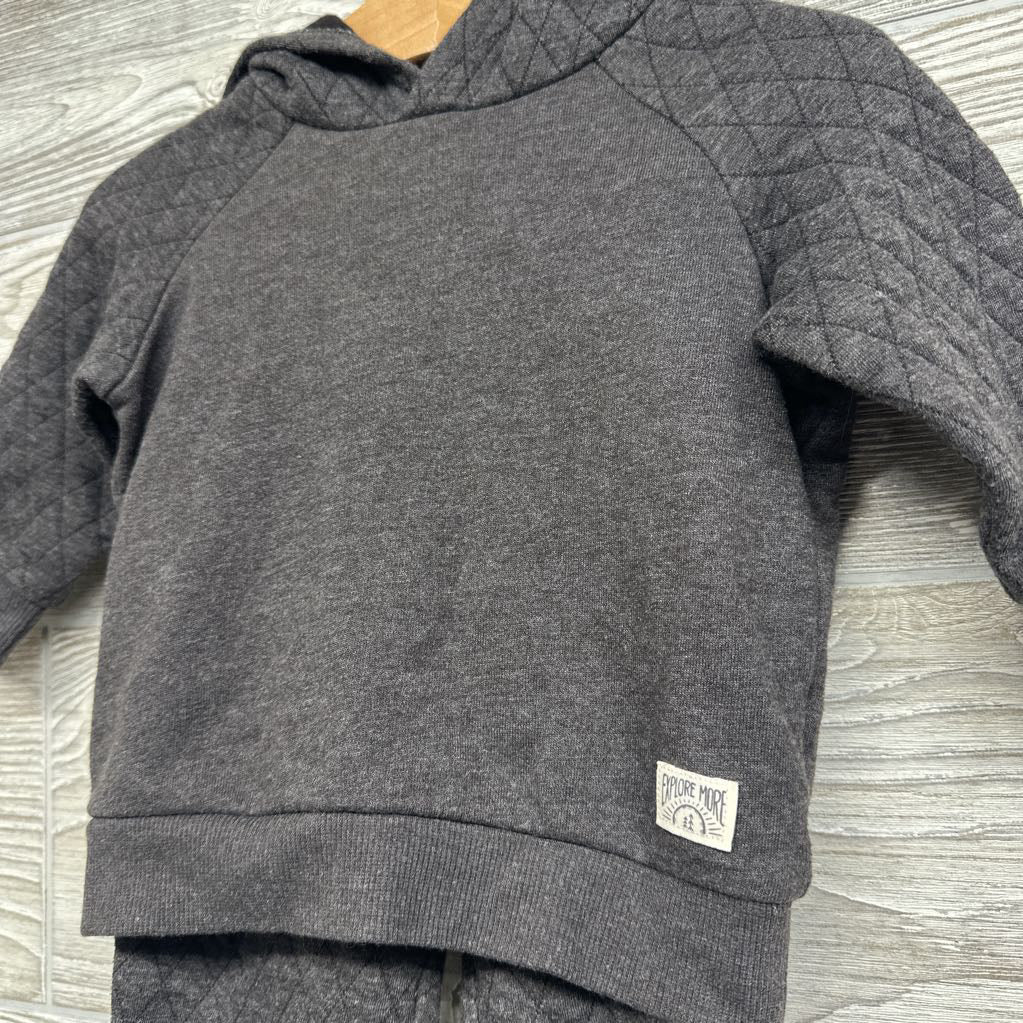 Quilted Hoodie & Joggers 9M