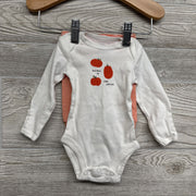 LS Bodysuit Cutest Pumpkin In The Patch & Pants Stripes NB