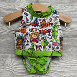 Halter Dance Top & Bottoms The Grinch 4-5