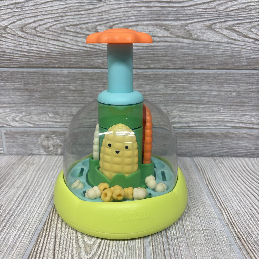 Farmstand Press & Spin Whats Poppin Toy