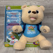 NEW Story Telling Bear W/ 8 Stories