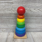 Wooden Rainbow Stacker