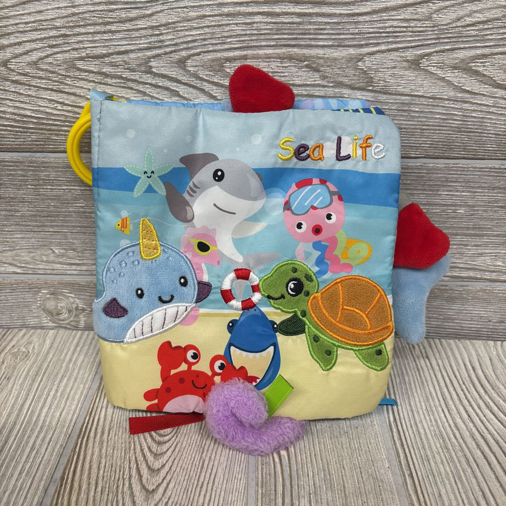Soft Crinkle Book Sea Life