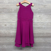 Halter Dress Mesh Sides 12