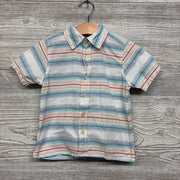 Button Up Shirt Stripes 2T