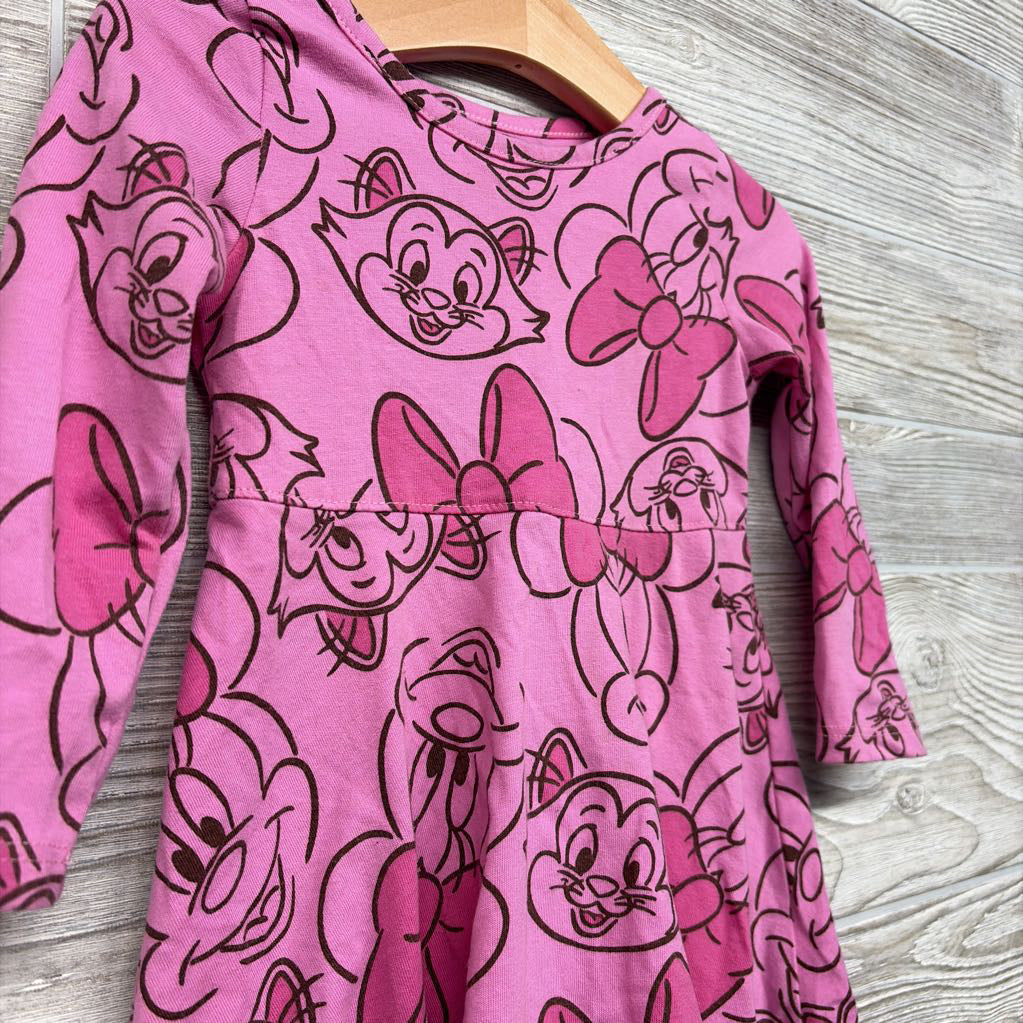 LS Dress Minnie Figaro 18M