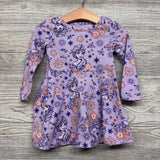 LS Dress Elsa Flowers 18M