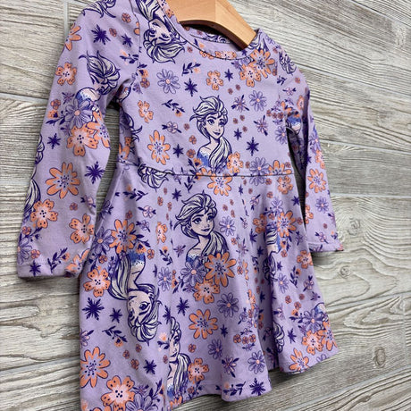 LS Dress Elsa Flowers 18M