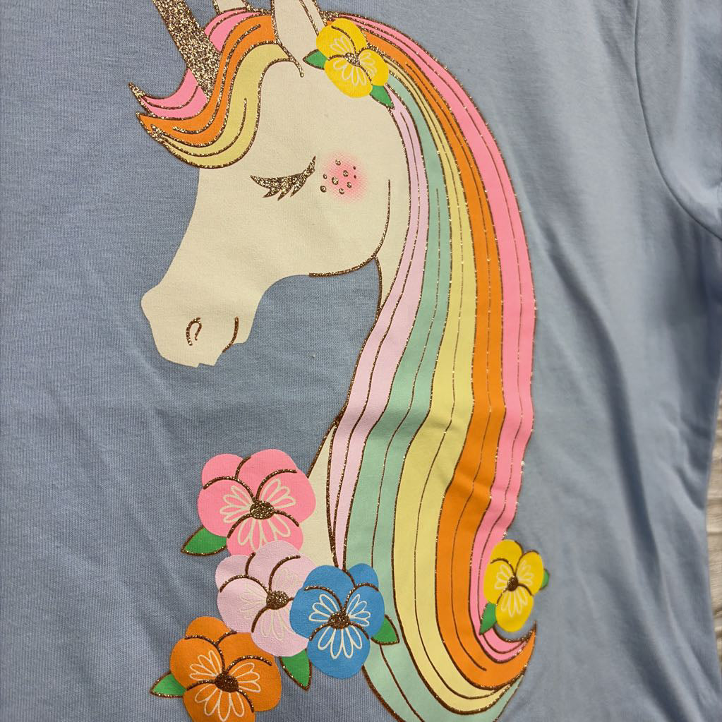 Shirt Unicorn Rainbow Glitter 8