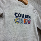 NEW LS Bodysuit Cousin Crew 12M