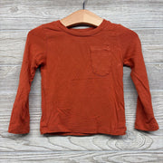 LS Bamboo Shirt Chest Pocket 12-18M