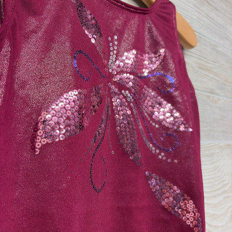Shimmer Leotard Sequin Flower 10