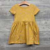 Jersey Dress Flowers 3T