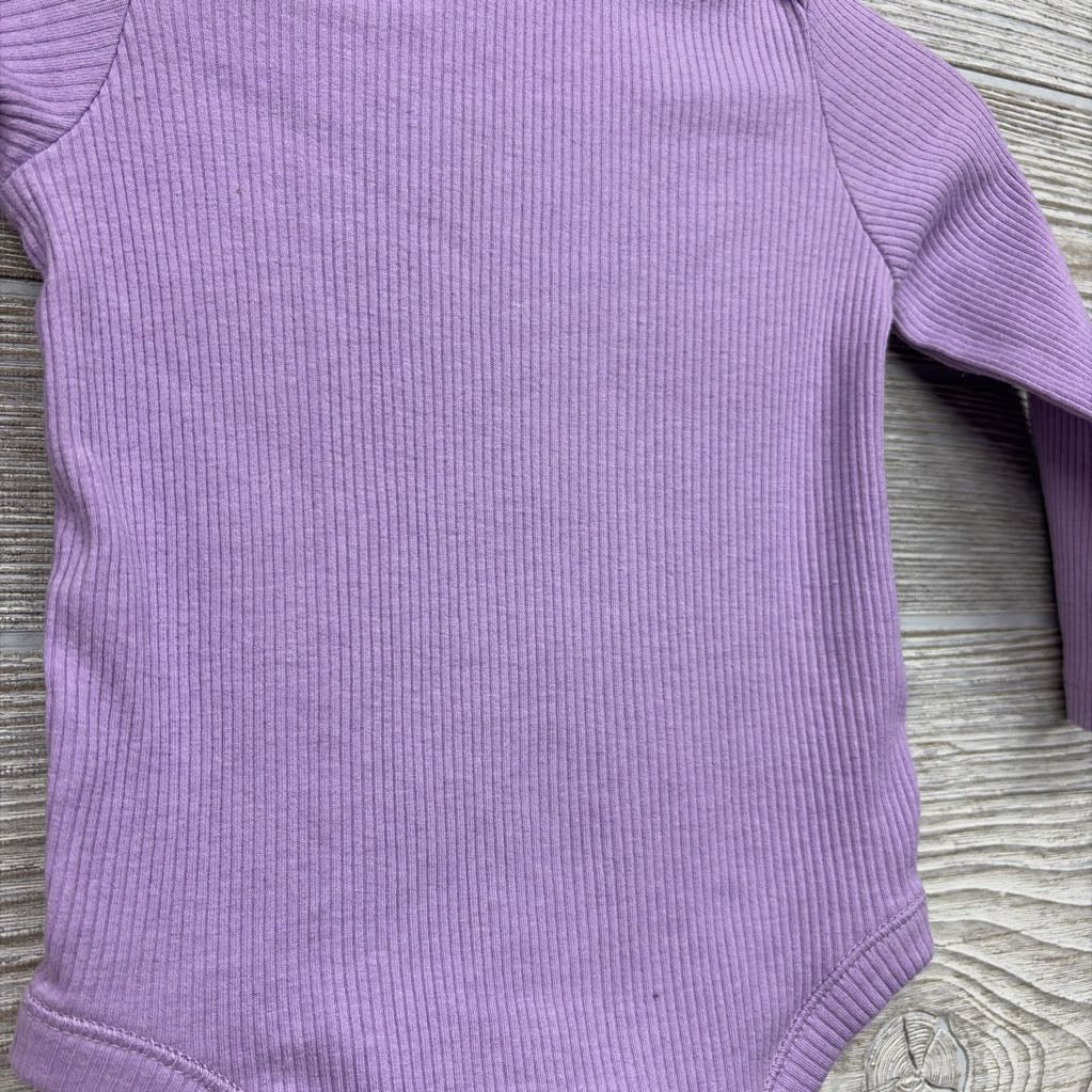 LS Ribbed Bodysuit 6-12M