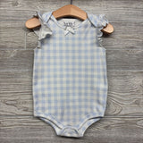 Gingham Bodysuit Bow 24M *